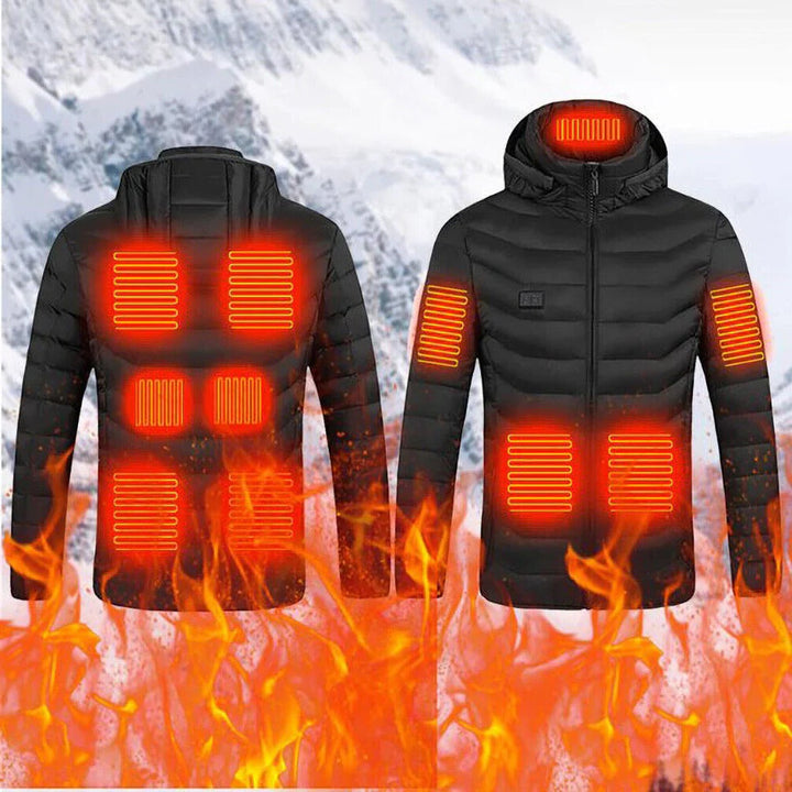 Harwelton™ Windproof Heated Jacket with 10 Heating Zones