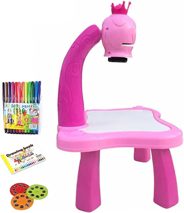 Harwelton™ LED Drawing Projector for Kids with Pattern Slides
