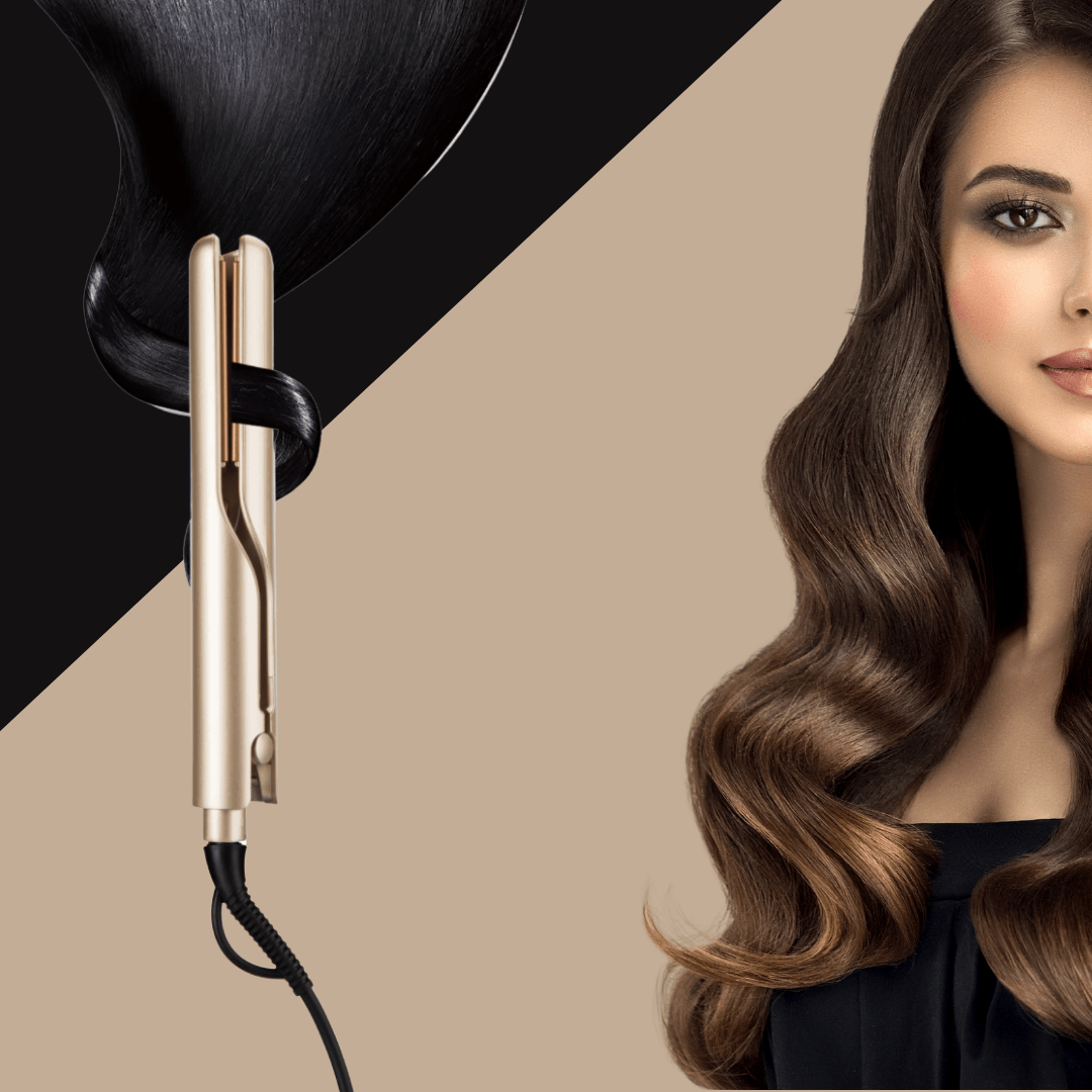 Harwelton™ 2-in-1 Hair Styler for Salon-Style Waves and Sleek Hair at Home