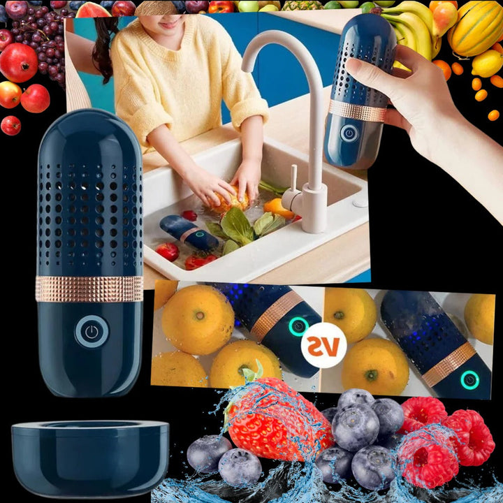Wireless Fruit and Veg Cleaning Machine – Portable