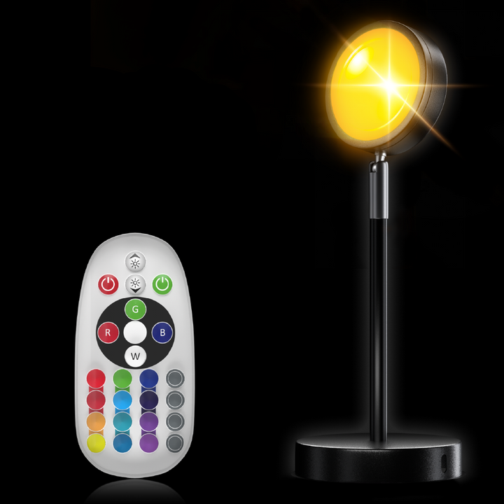 Smart Sunset Projection Lamp with App Control and Many Colours