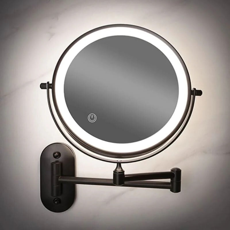 Harwelton™ Rechargeable LED Magnifying Mirror with Three Light Tones