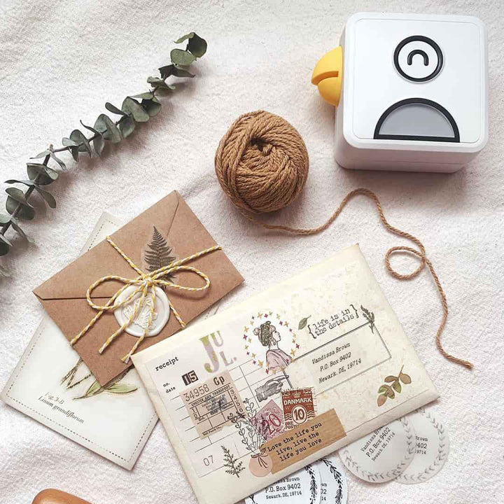 Pocket Inkless Printer for Phone Photos via Bluetooth