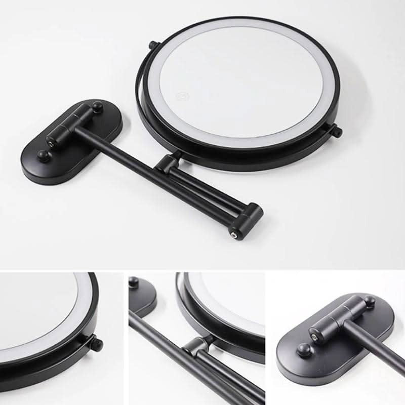 Harwelton™ Rechargeable LED Magnifying Mirror with Three Light Tones
