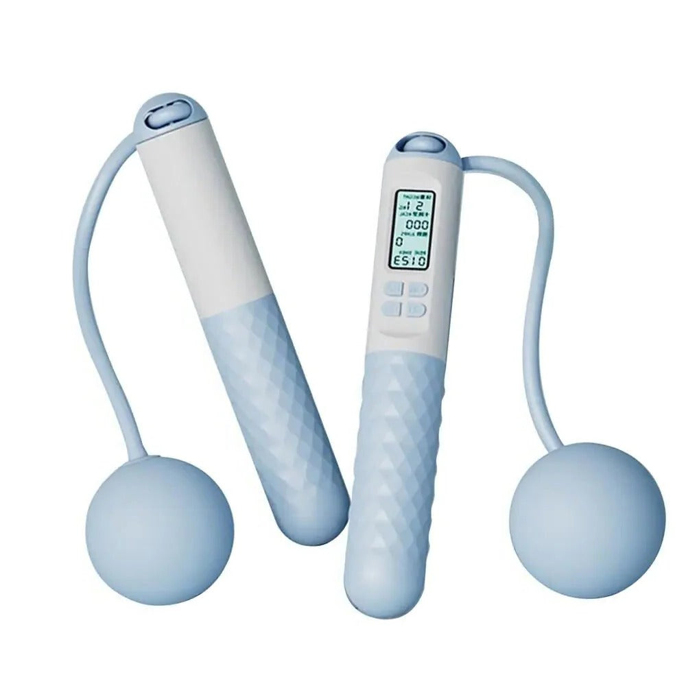 Harwelton™ Cordless Weighted Skipping Rope with Digital Counter