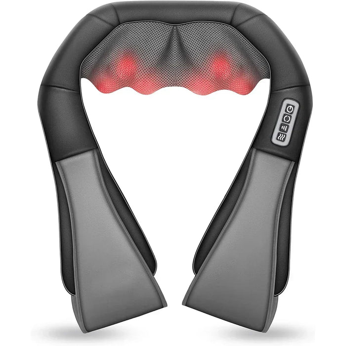 Harwelton™ Shiatsu Neck and Back Massage Pillow with Soothing Heat