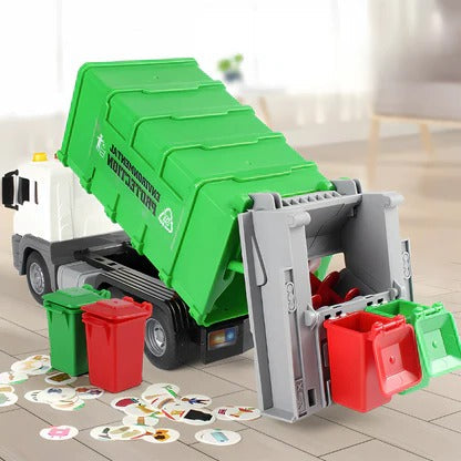 Harwelton™ Interactive Bin Lorry Toy with Lights, Sounds and Tipping Bin