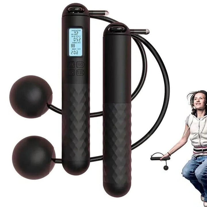 Harwelton™ Cordless Weighted Skipping Rope with Digital Counter