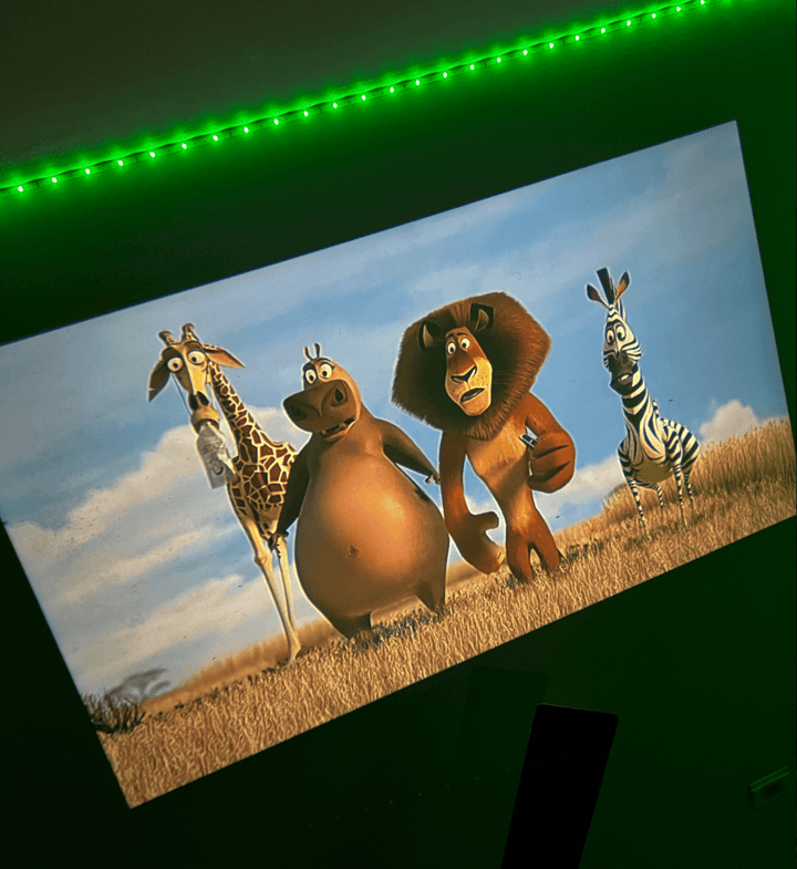 Harwelton™ Mini Movie Projector for Big-Screen Nights at Home