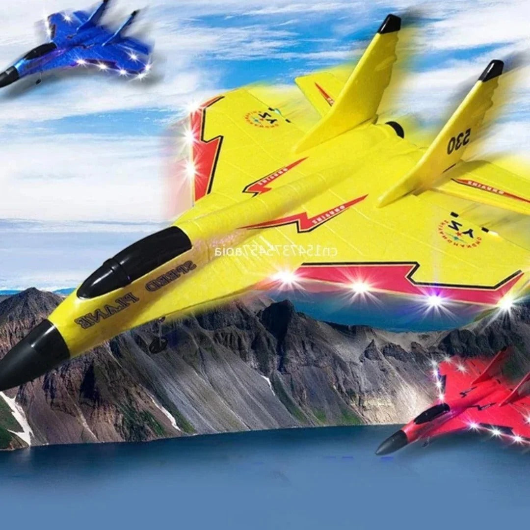 Shatter-Resistant Remote Control Aeroplane for Kids and Adults