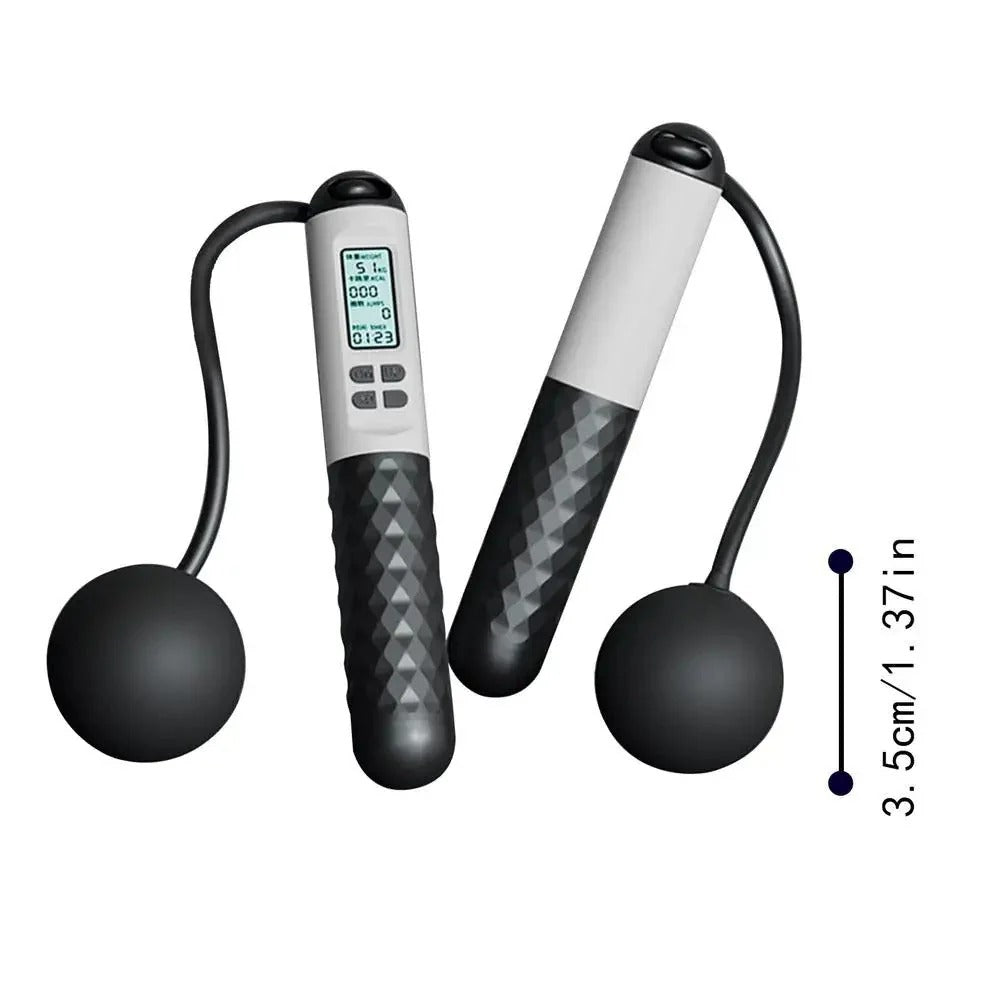 Harwelton™ Cordless Weighted Skipping Rope with Digital Counter