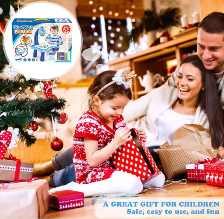 Harwelton™ LED Drawing Projector for Kids with Pattern Slides