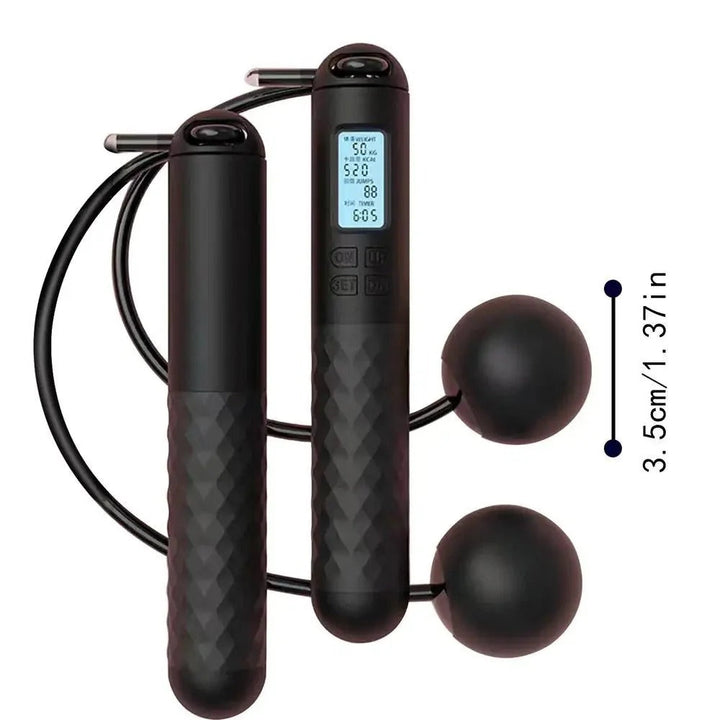 Harwelton™ Cordless Weighted Skipping Rope with Digital Counter