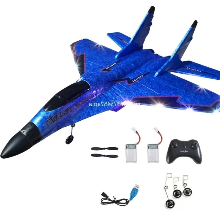 Shatter-Resistant Remote Control Aeroplane for Kids and Adults