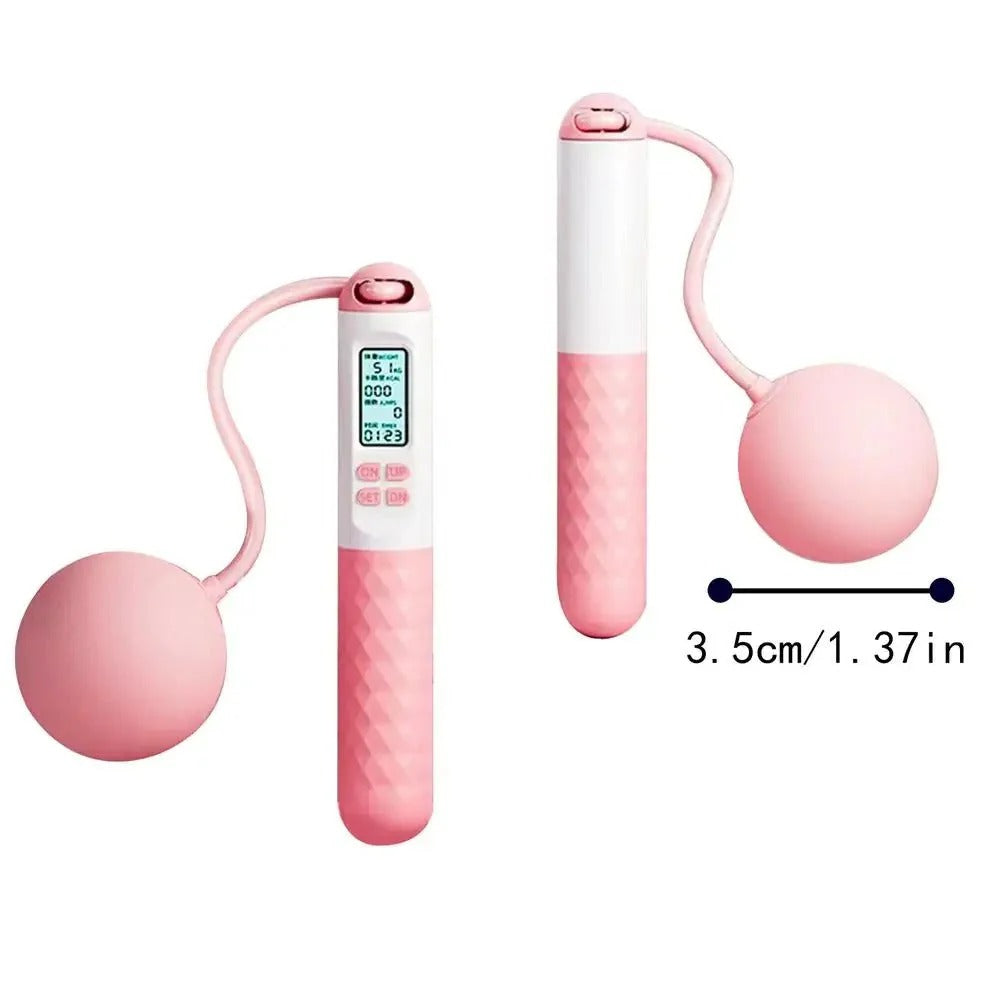 Harwelton™ Cordless Weighted Skipping Rope with Digital Counter