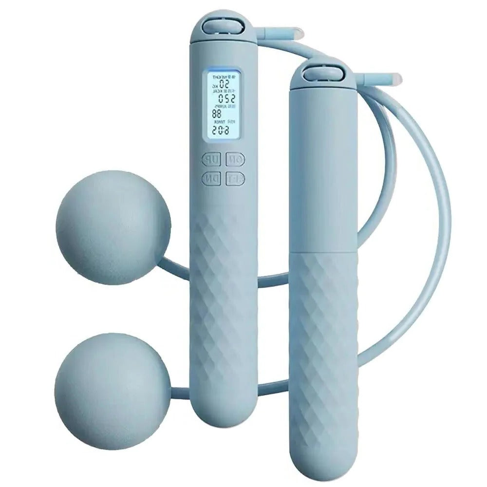 Harwelton™ Cordless Weighted Skipping Rope with Digital Counter