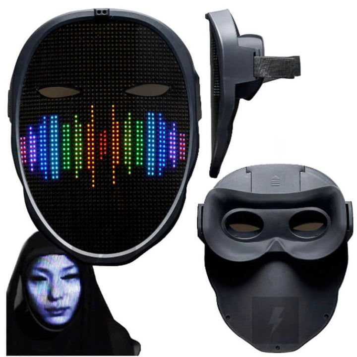 Harwelton™ LED Smart Face Mask with Motion and Music Effects