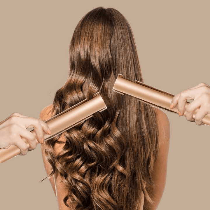Harwelton™ 2-in-1 Hair Styler for Salon-Style Waves and Sleek Hair at Home
