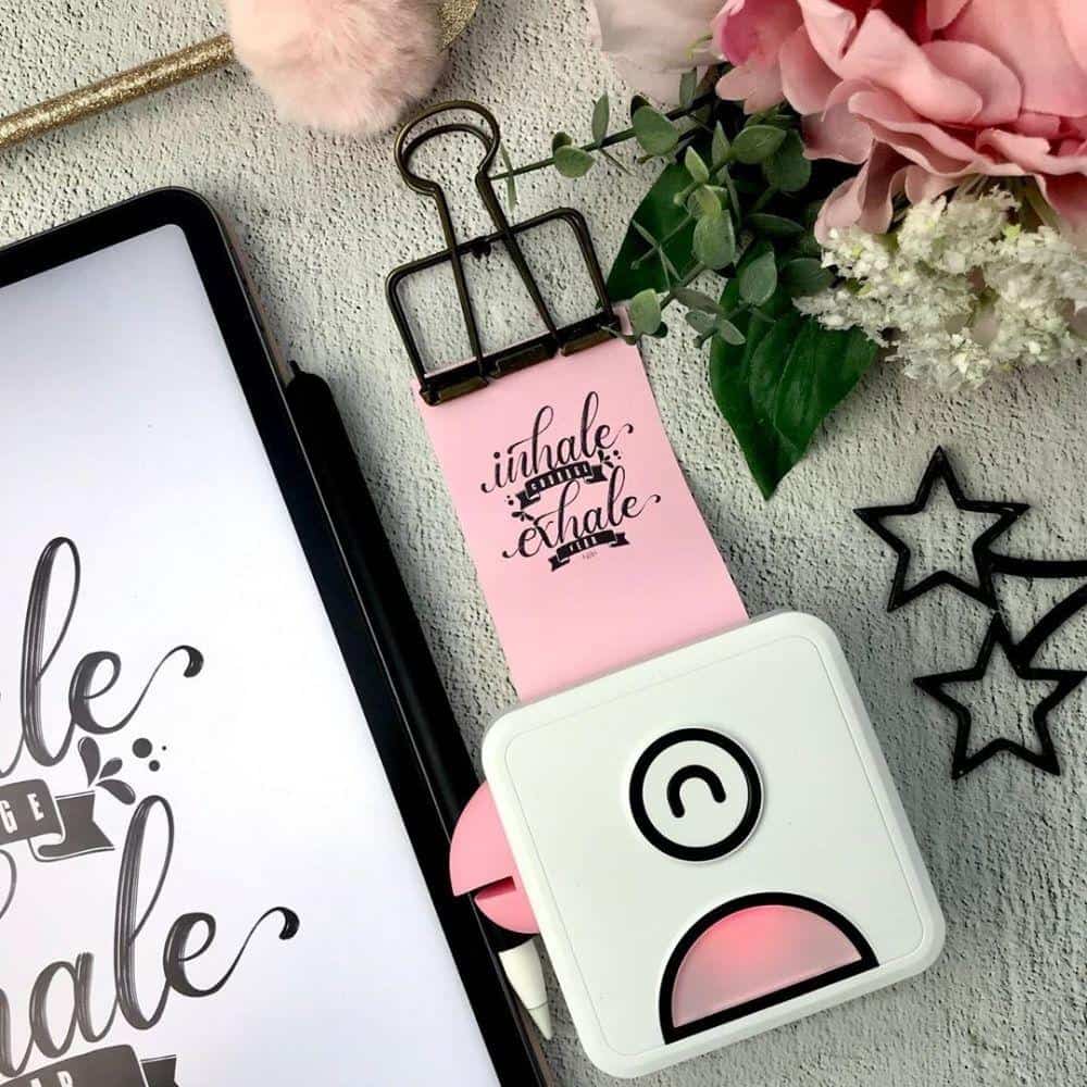 Pocket Inkless Printer for Phone Photos via Bluetooth