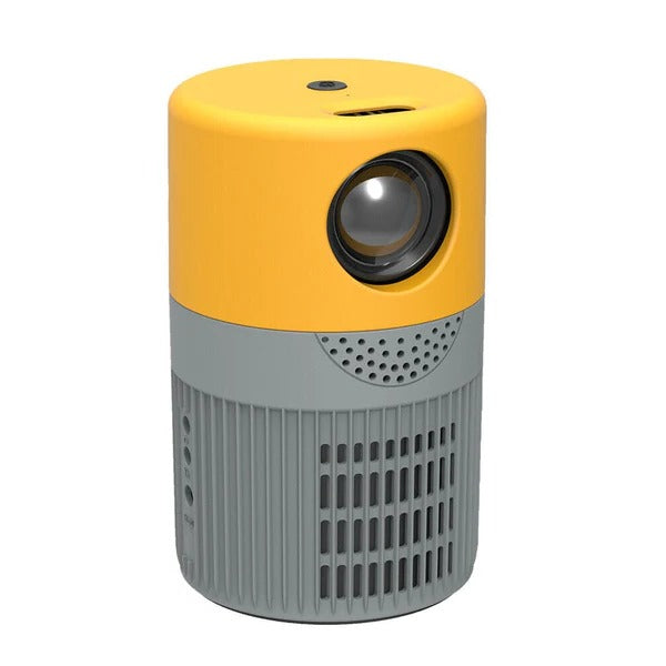 Portable Mini Projector with Built-In Speaker and HDMI