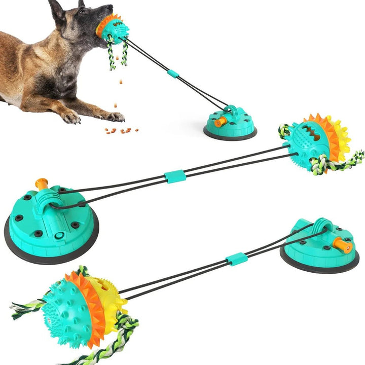 Self-Moving Pet Toy with Chew Bars and Rolling Balls