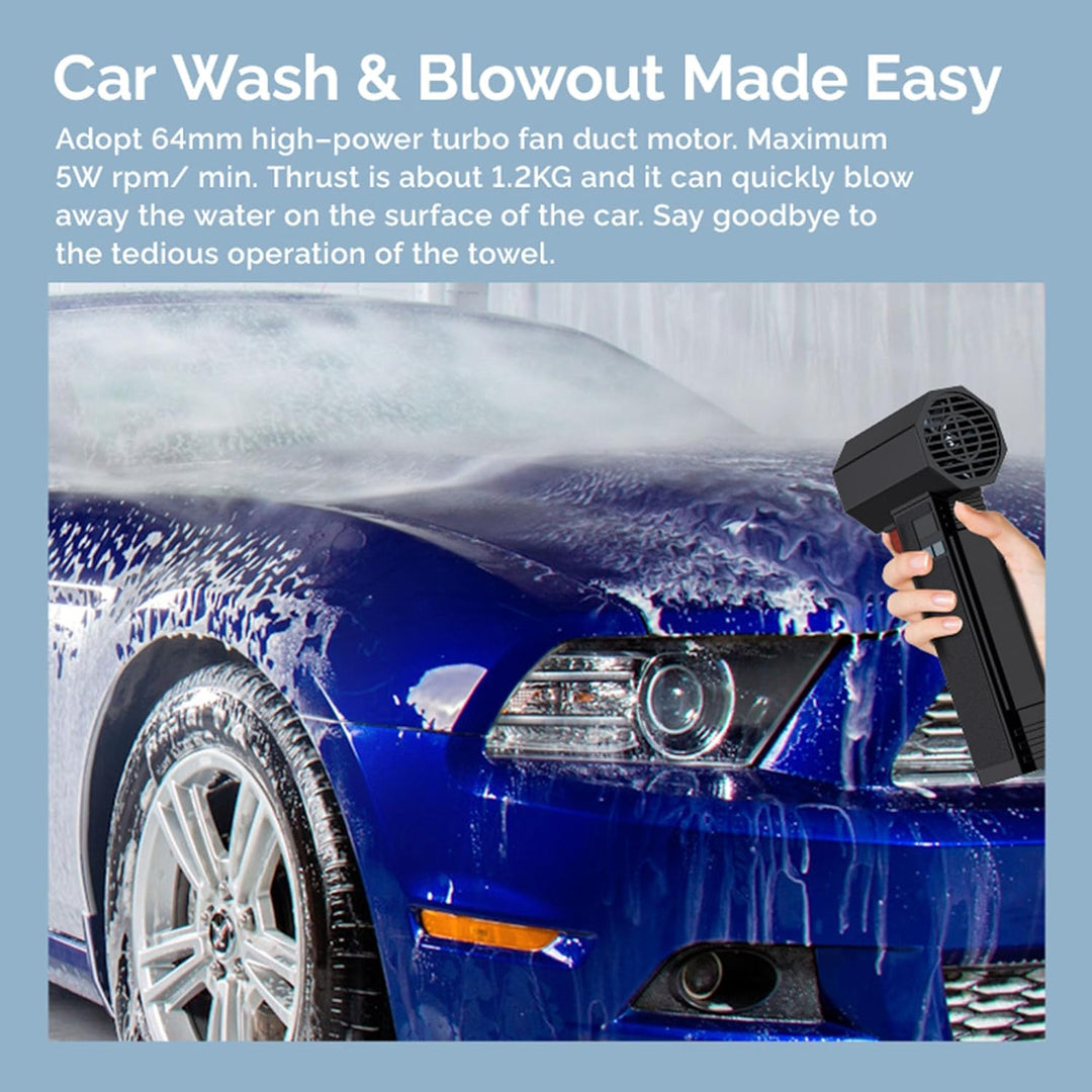 Cordless Electric Air Duster for Keyboards and Electronics