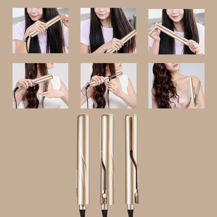 Harwelton™ 2-in-1 Hair Styler for Salon-Style Waves and Sleek Hair at Home