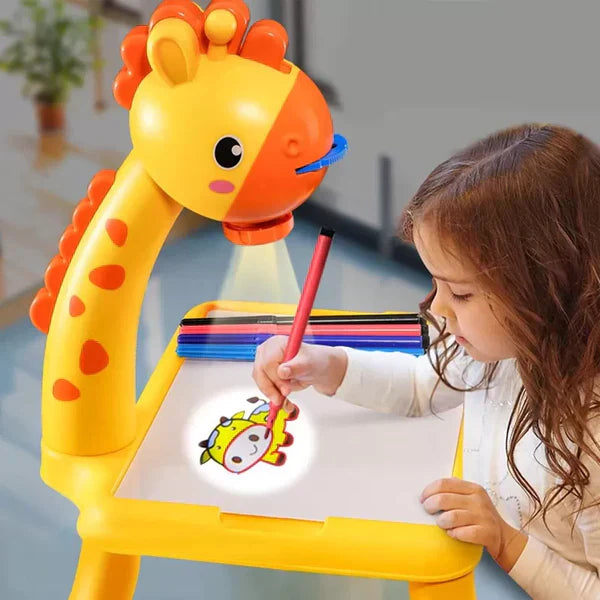 Harwelton™ LED Drawing Projector for Kids with Pattern Slides