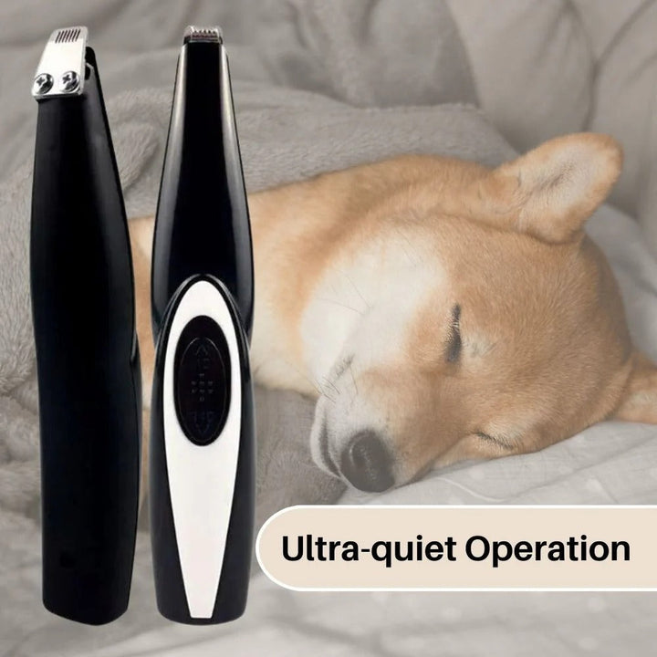 Quiet Cordless Pet Grooming Trimmer for Calm Home Grooming