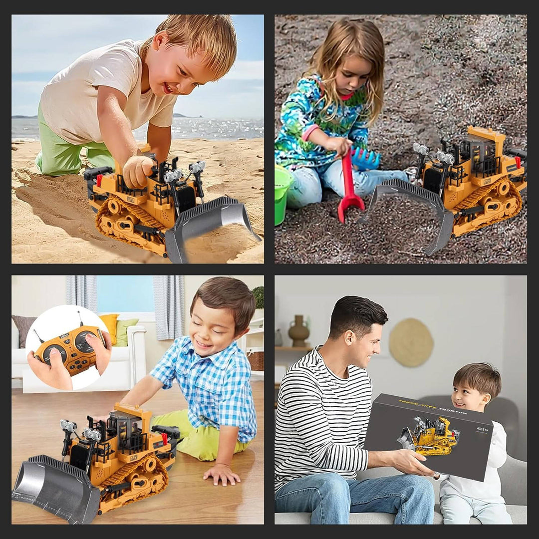 Harwelton™ Remote Control Excavator with Metal Tools and 360° Rotation