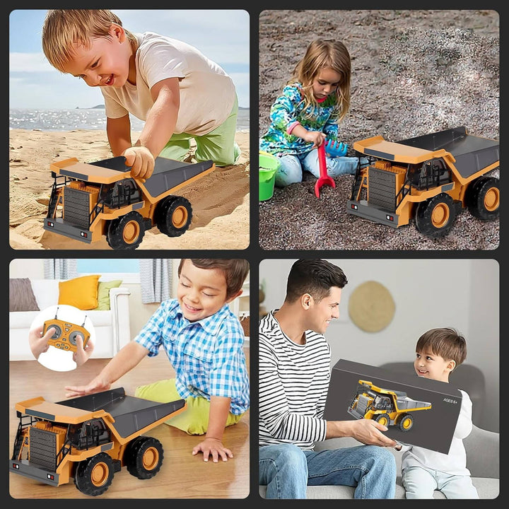 Harwelton™ Remote Control Excavator with Metal Tools and 360° Rotation
