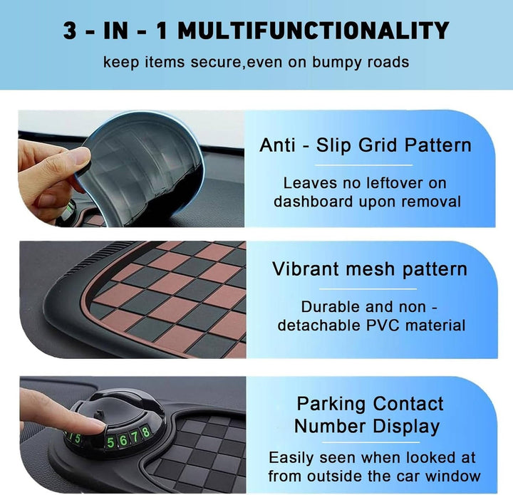 Harwelton™ Universal Dashboard Phone Holder with 360° Rotation