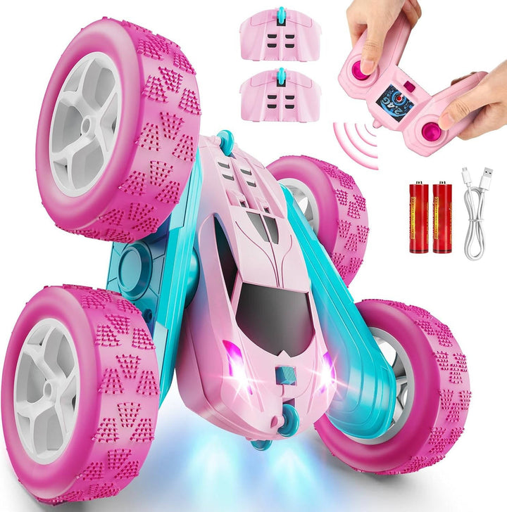 Harwelton™ RC Stunt Car with 360° Flips and Two Swappable Batteries