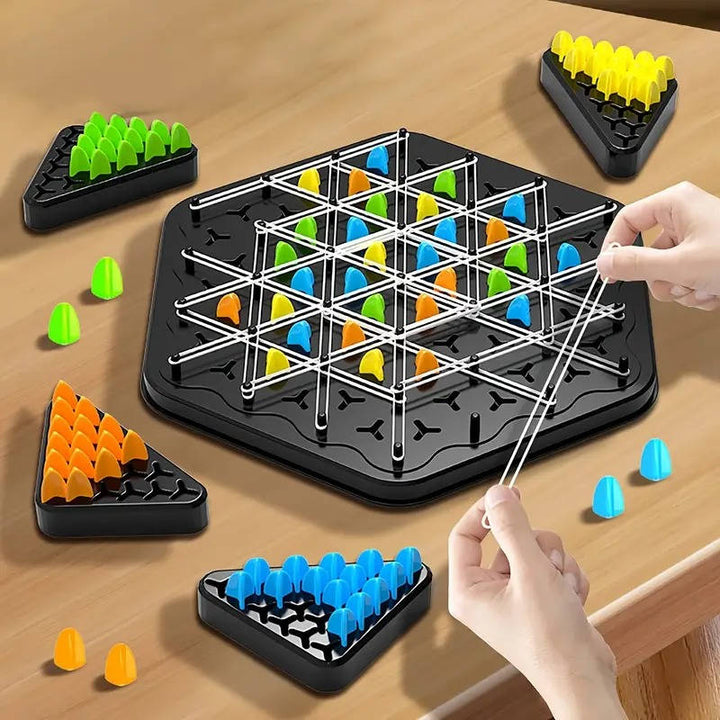 Triangle Strategy Board Game for Kids and Family Nights