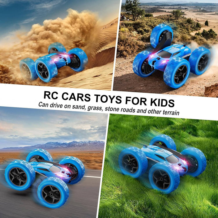 Harwelton™ RC Stunt Car with 360° Flips and Two Swappable Batteries