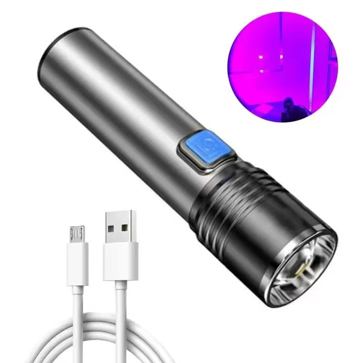395 nm UV Torch with Zoom for Finding Pet Stains