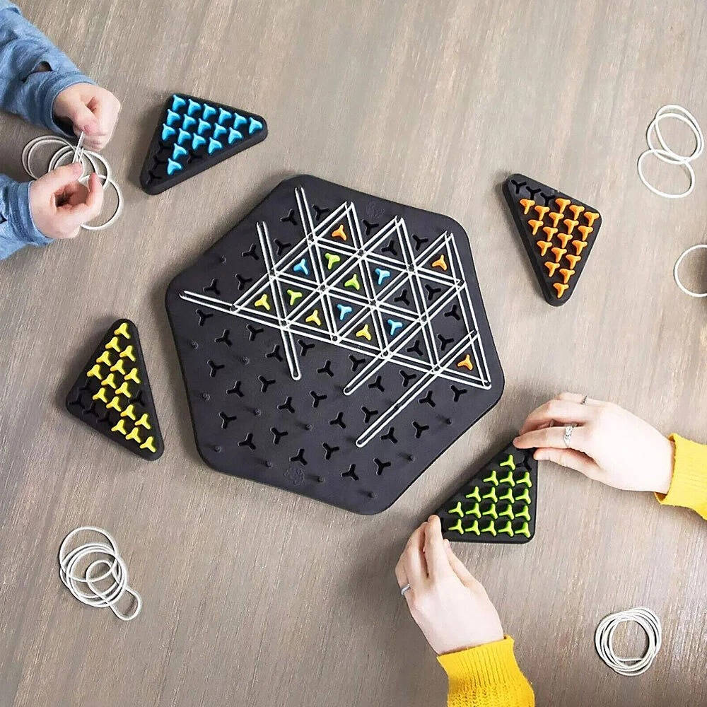 Triangle Strategy Board Game for Kids and Family Nights