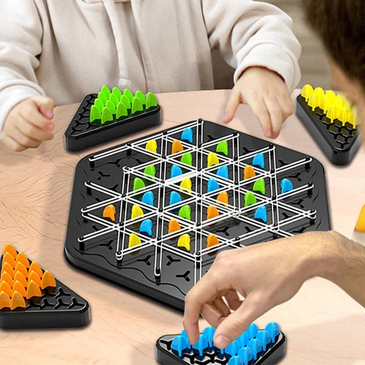 Triangle Strategy Board Game for Kids and Family Nights
