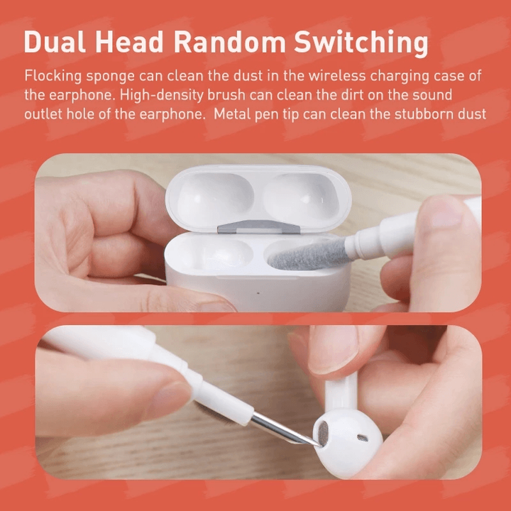 5-in-1 Keyboard and Earbud Cleaning Kit with Keycap Puller