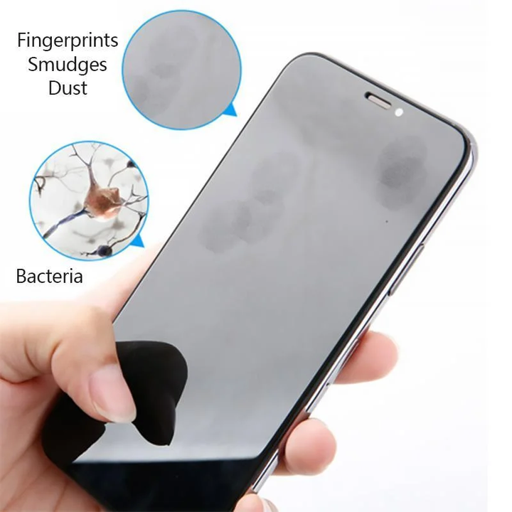 Pocket Screen Cleaner Spray with Built-In Microfibre Wiper
