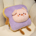 Harwelton™ Fluffy Toast Plush Hand Warmer with Cute Animal Face