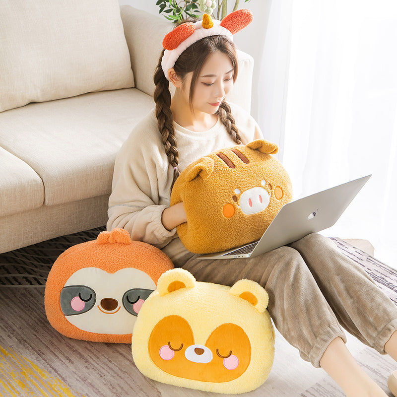 Animal Hand Warmer Cushion with Side Pockets – Harwelton