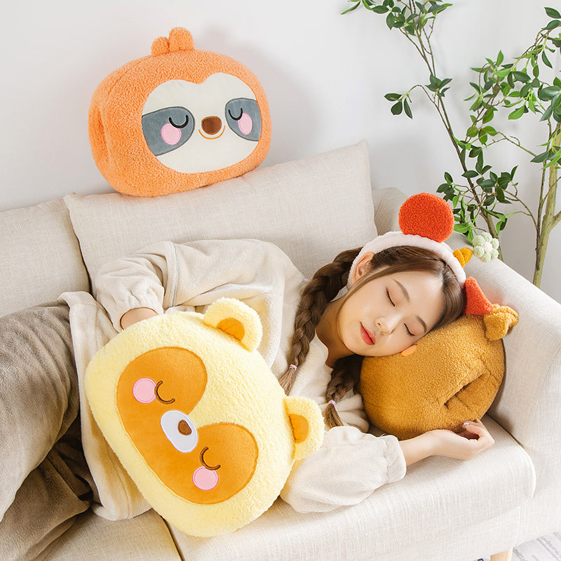 Animal Hand Warmer Cushion with Side Pockets – Harwelton