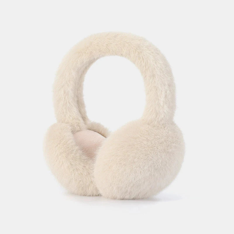 Luxury Plush Earmuffs – Soft Foldable Winter Ear Warmers