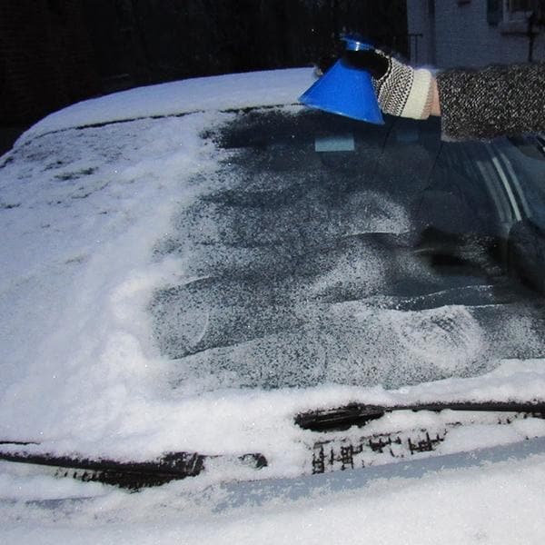 Harwelton™ Cone Ice Scraper That Doubles as a Screenwash Funnel