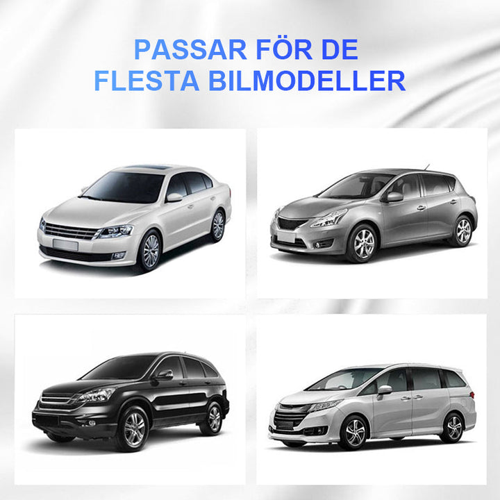 Magnetic Car Snow Cover in Aluminium Foil with Mirror Flaps