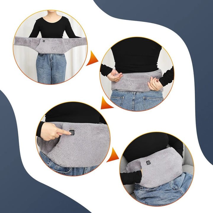Harwelton™ Rechargeable Hand and Waist Warmer in Soft Velvet