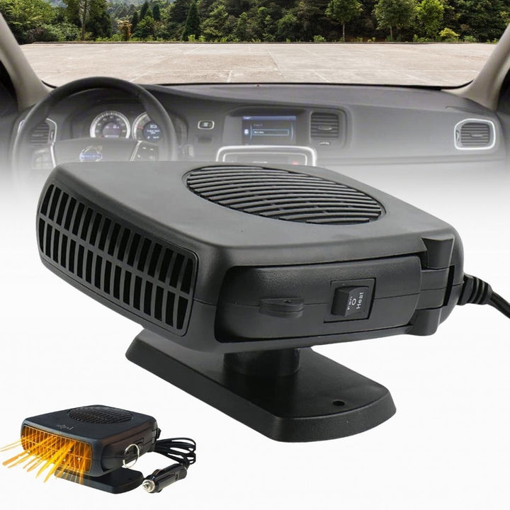 12V Car Heater Fan – 150W/300W Portable Ceramic Auto Heater for Fast Defrost &amp; Heating
