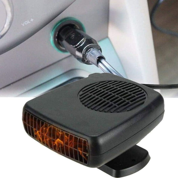 12V Car Heater Fan – 150W/300W Portable Ceramic Auto Heater for Fast Defrost &amp; Heating