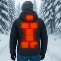 Harwelton™ Men's Heated Puffer Jacket with Hood and 3 Heat Settings